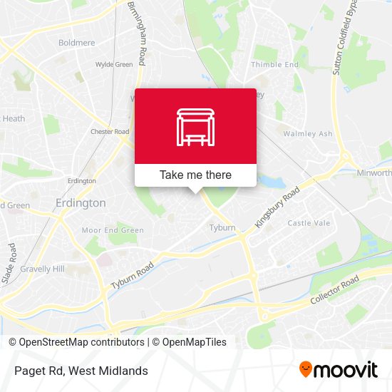 Paget Rd map