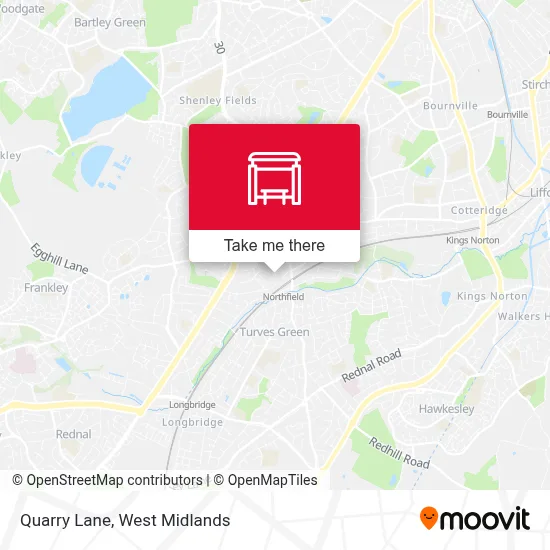 Quarry Lane map