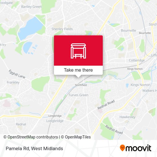 Pamela Rd map
