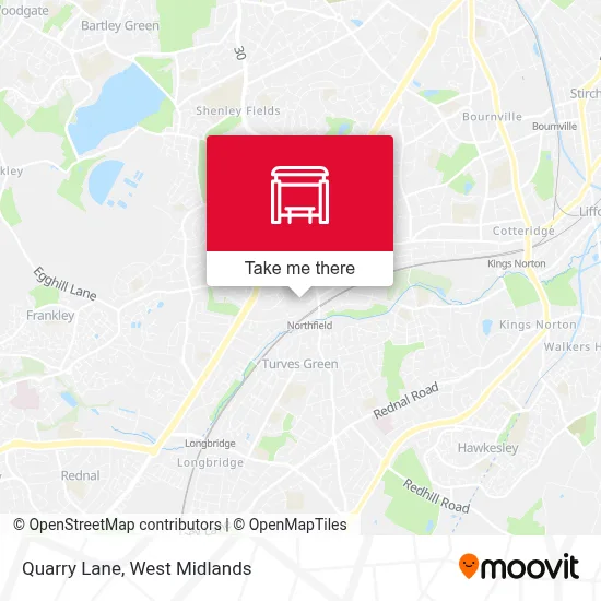 Quarry Lane map