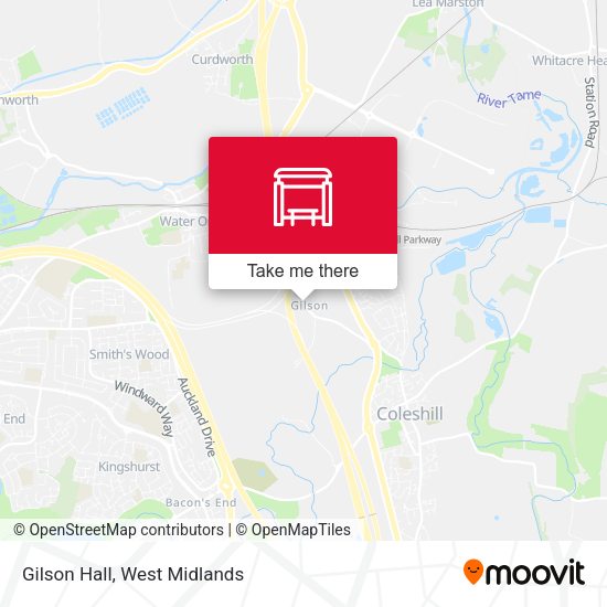 Gilson Hall map