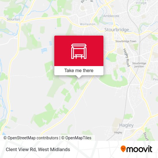 Clent View Rd map