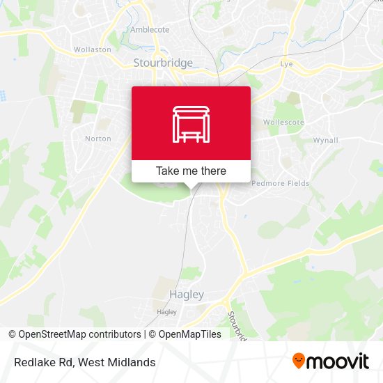 Redlake Rd map