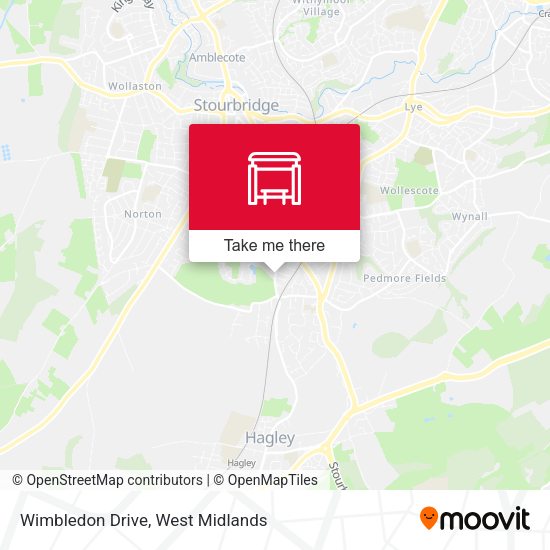 Wimbledon Drive map