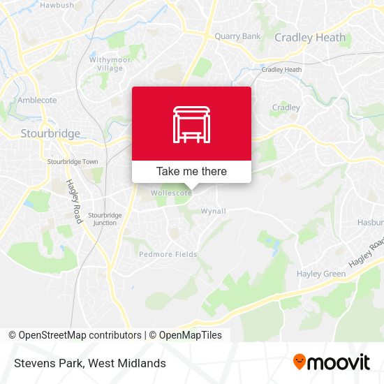 Stevens Park map