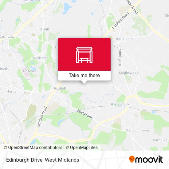 Edinburgh Drive map