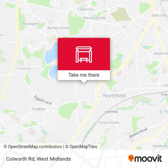 Colworth Rd map