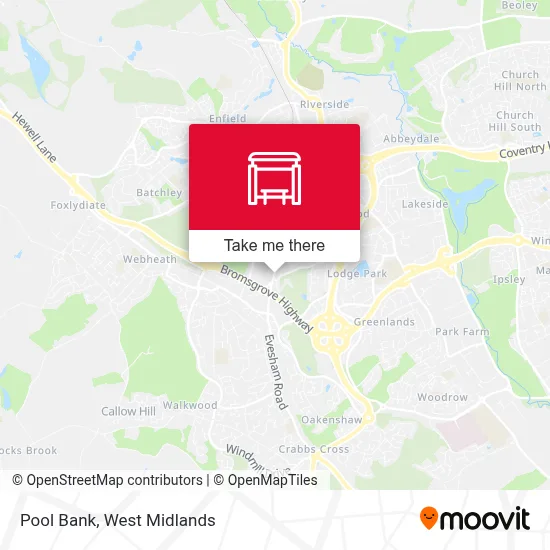 Pool Bank map