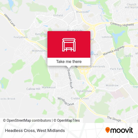 Headless Cross map