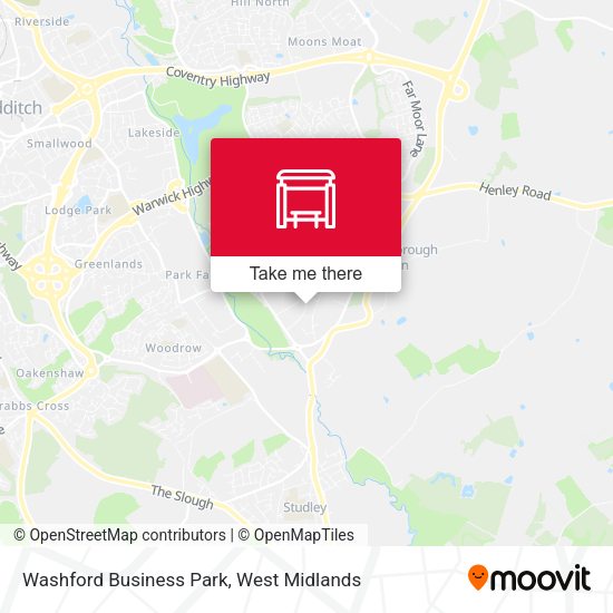 Washford Business Park map
