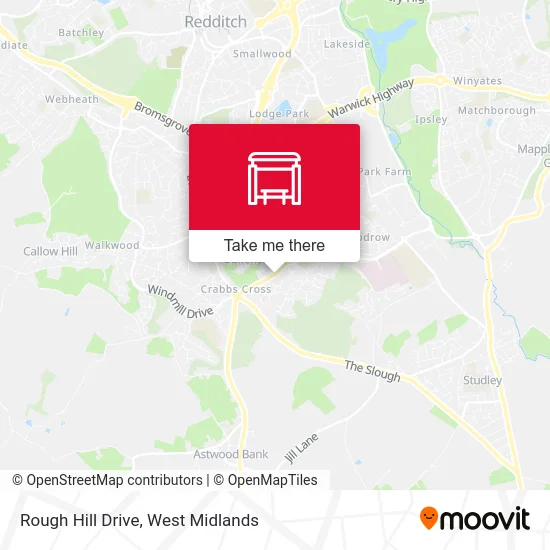 Rough Hill Drive map