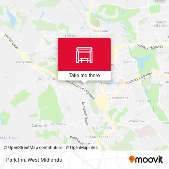 Park Inn map