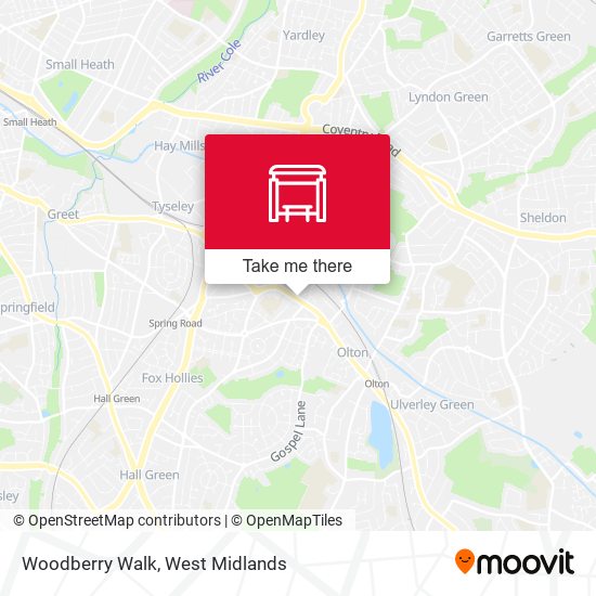 Woodberry Walk map