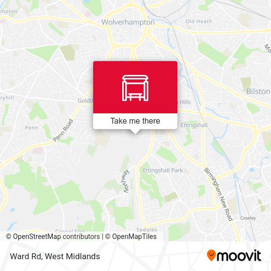 Ward Rd map