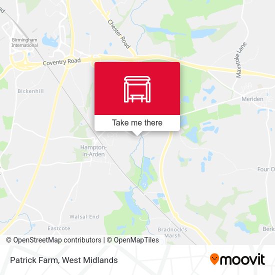 Patrick Farm map