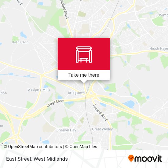 East Street map