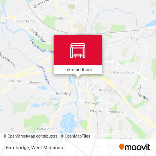 Barnbridge map