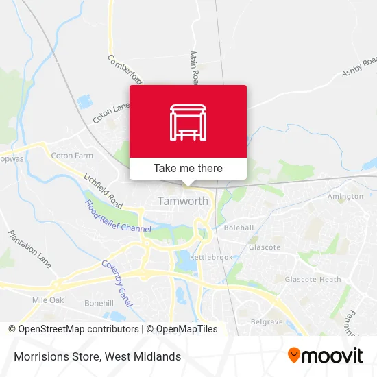 Morrisions Store map