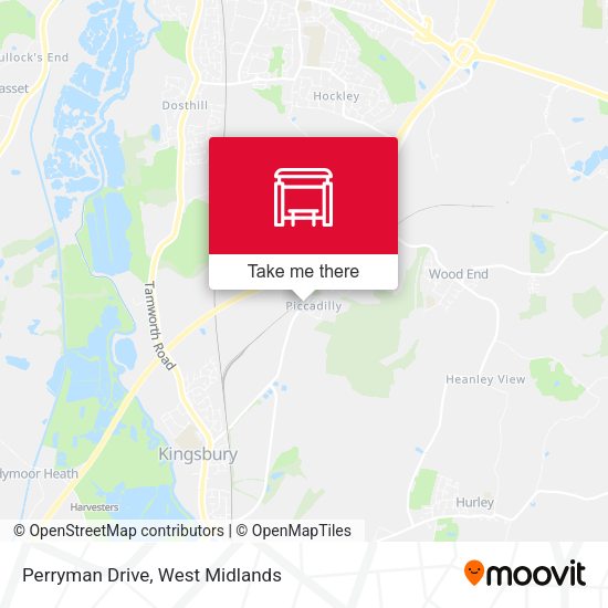 Perryman Drive map