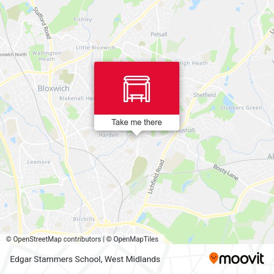 Edgar Stammers School map