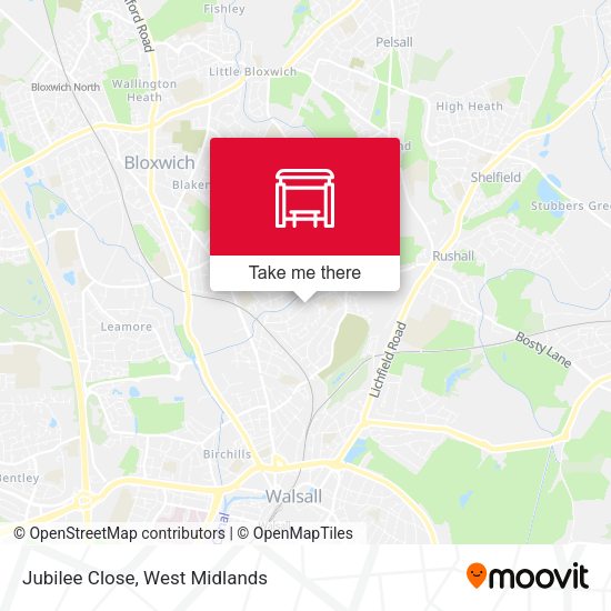 Jubilee Close map