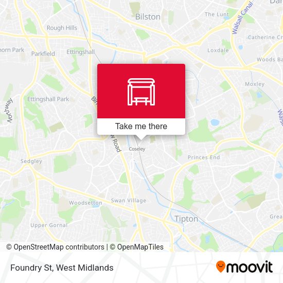 Foundry St map