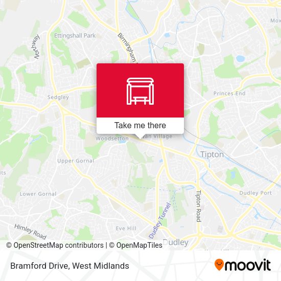Bramford Drive map