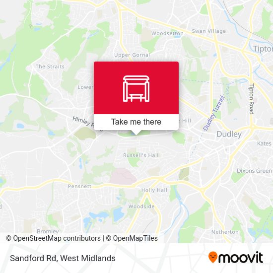 Sandford Rd map