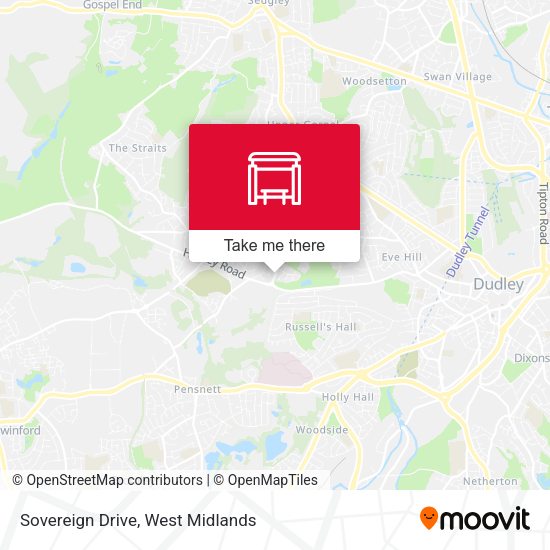 Sovereign Drive map
