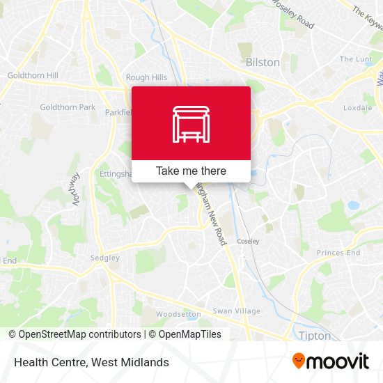 Health Centre map