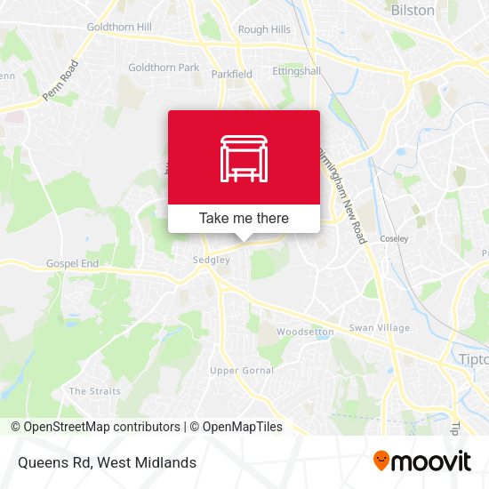 Queens Rd map