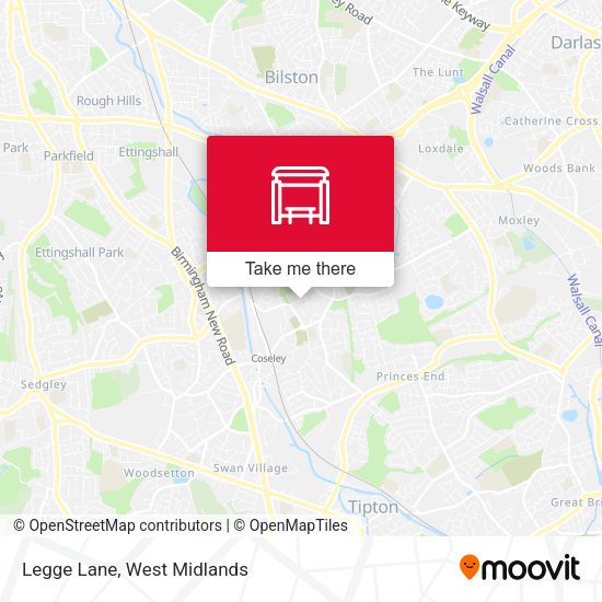 Legge Lane map