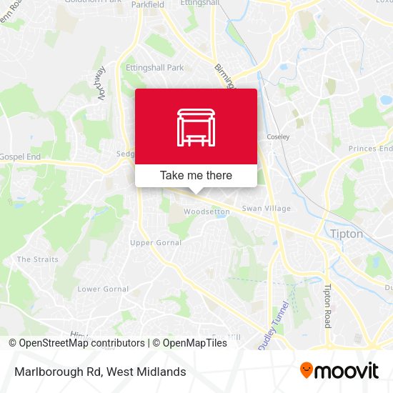 Marlborough Rd map