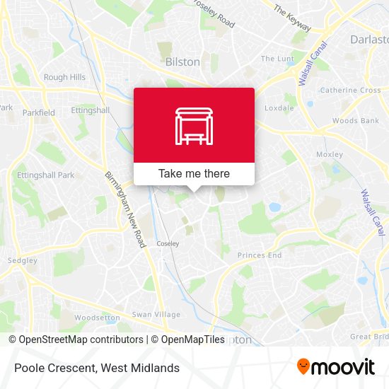 Poole Crescent map
