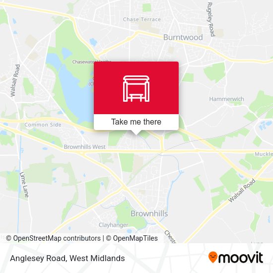 Anglesey Road map