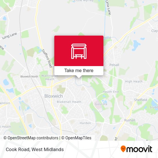 Cook Road map