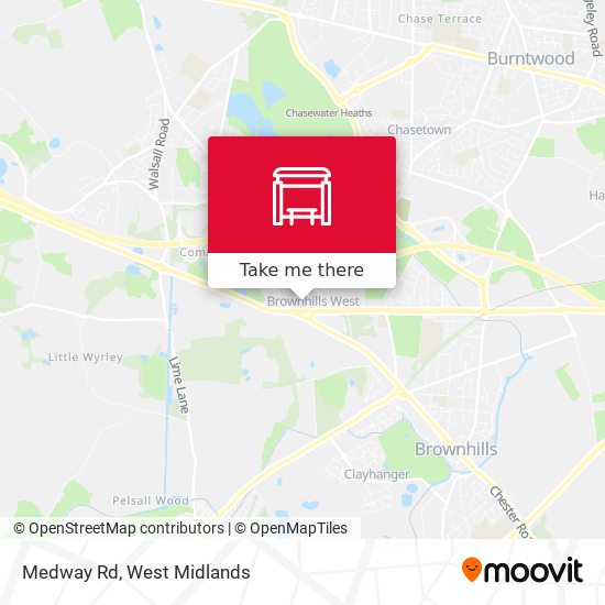 Medway Rd map