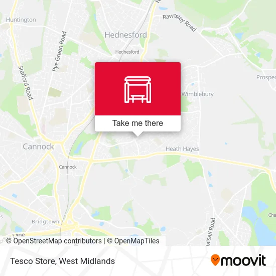 Tesco Store map