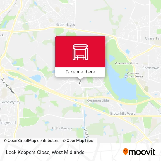 Lock Keepers Close map