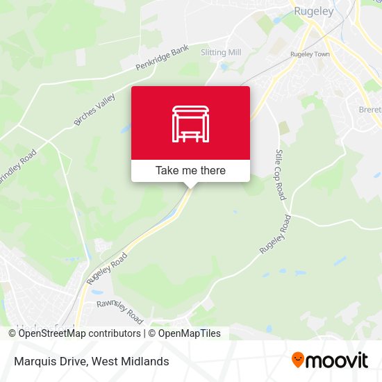 Marquis Drive map