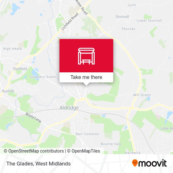The Glades map
