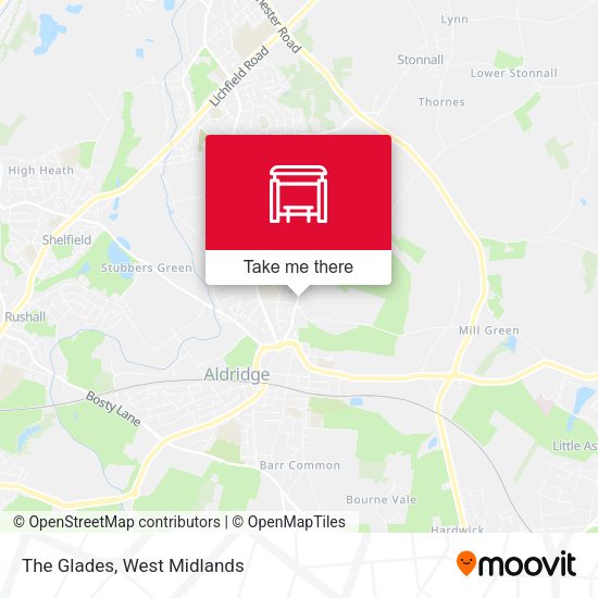 The Glades map