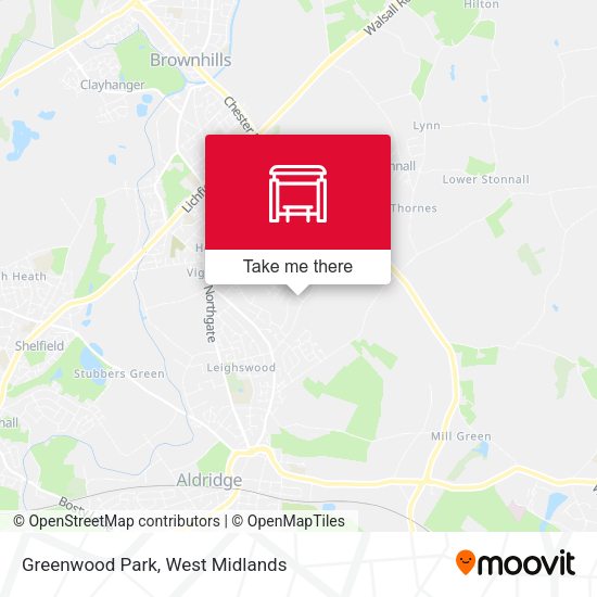 Greenwood Park map