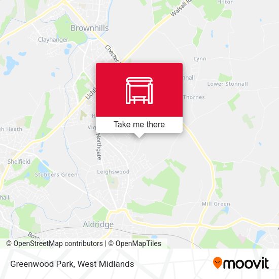 Greenwood Park map