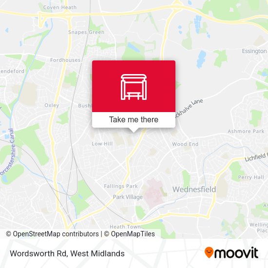 Wordsworth Rd map