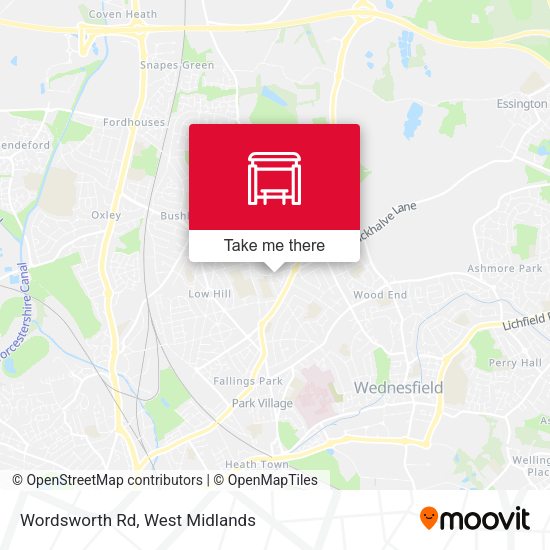 Wordsworth Rd map