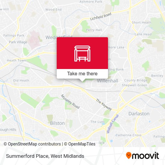 Summerford Place map