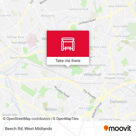 Beech Rd map