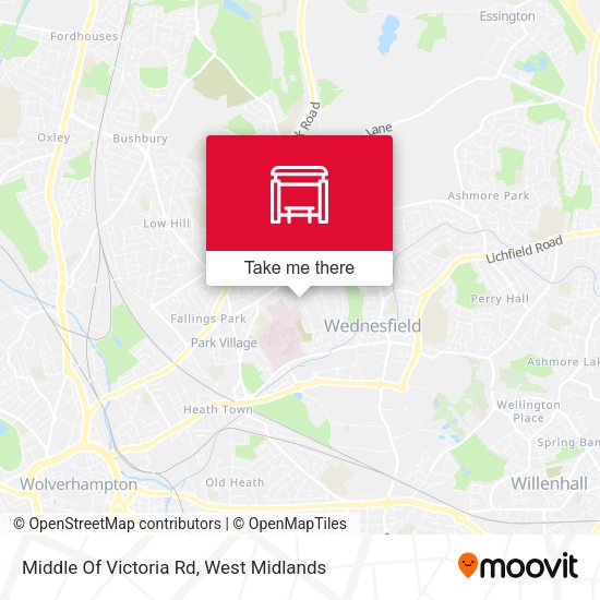 Middle Of Victoria Rd map