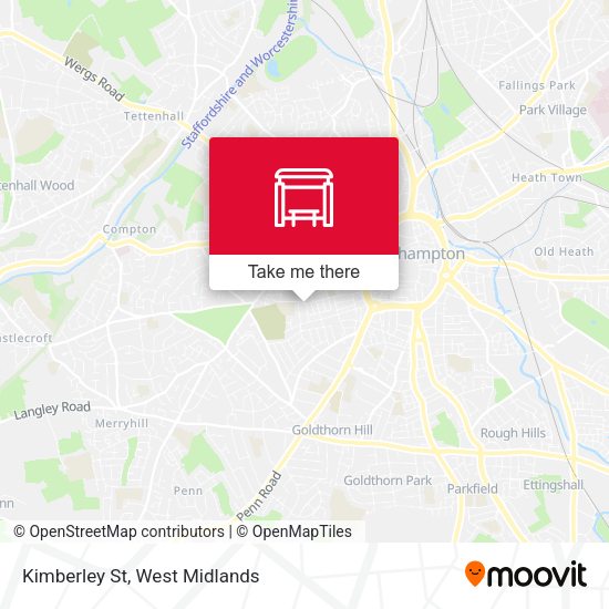 Kimberley St map